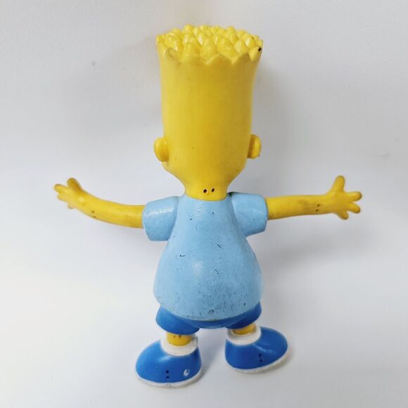 THE SIMPSONS HOMER 6" BART 4 1/2" LISA 4" BENDIE BENDABLE POSEABLE FIGURES - Picture 6 of 11